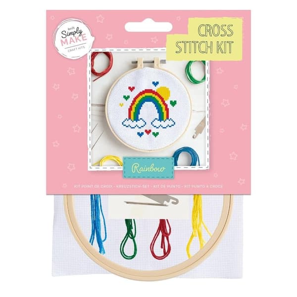Regnbue korssting kit