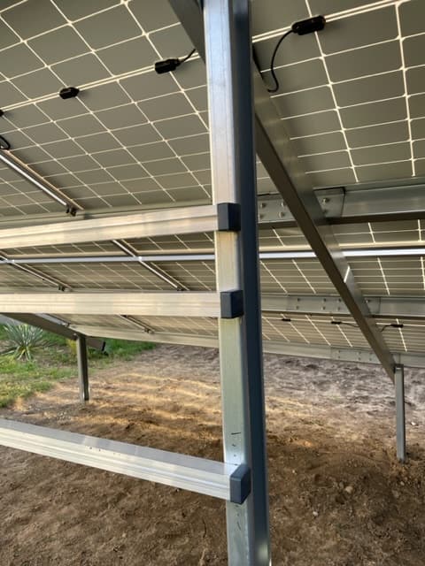 Udvendig endekappe til solcelleprofil, flad, 40x40, 100 stk., sort