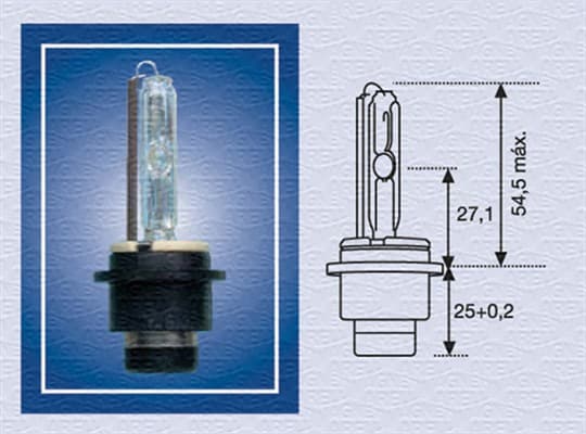 MM D2S MAGNETI MARELLI XENON Pære D2S