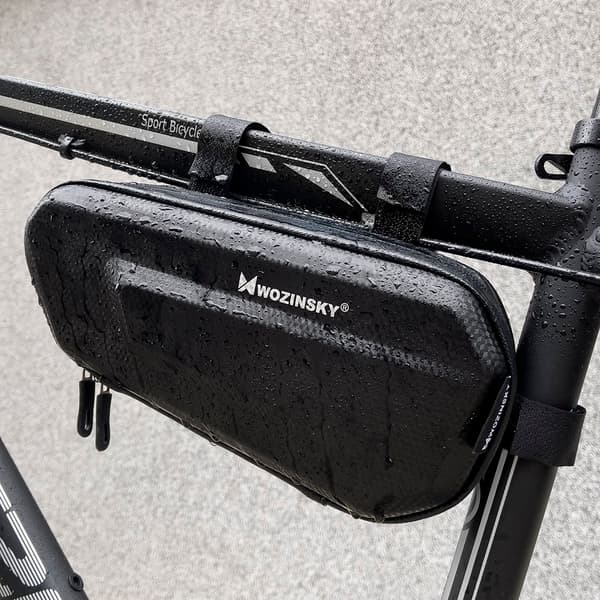 Cykelsteltaske 1,5 l sort