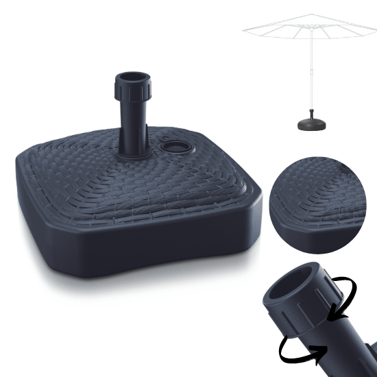 Paraplyfoplader MPKR | Antracit
