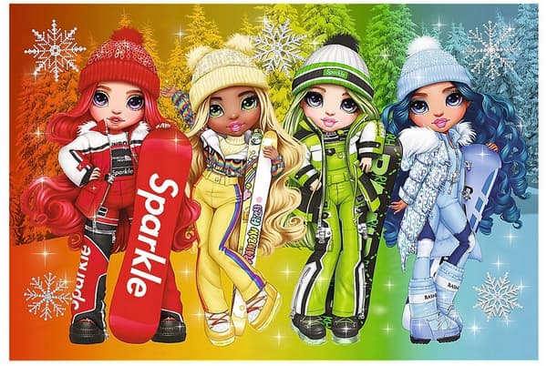 PUSSEL 60 REGNBÅGE HIGH JOYFUL DOLLS 17380