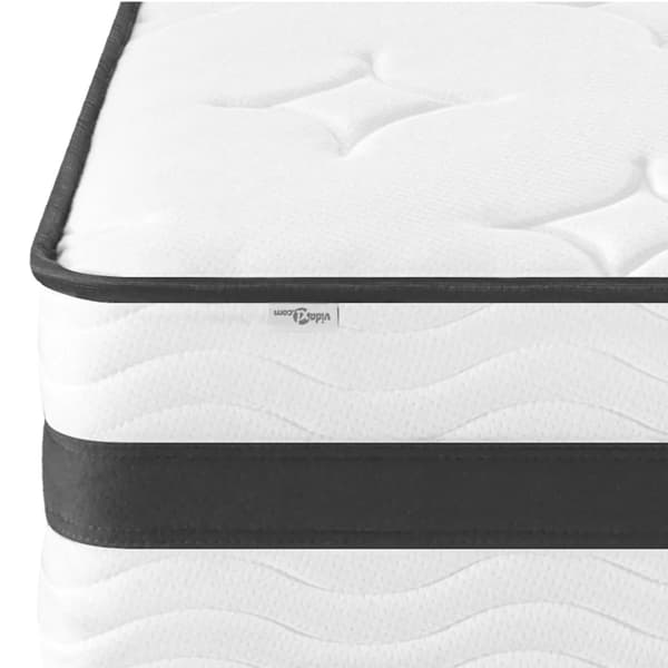 vidaXL Bonnell springmadras, medium fasthed, 80x200 cm