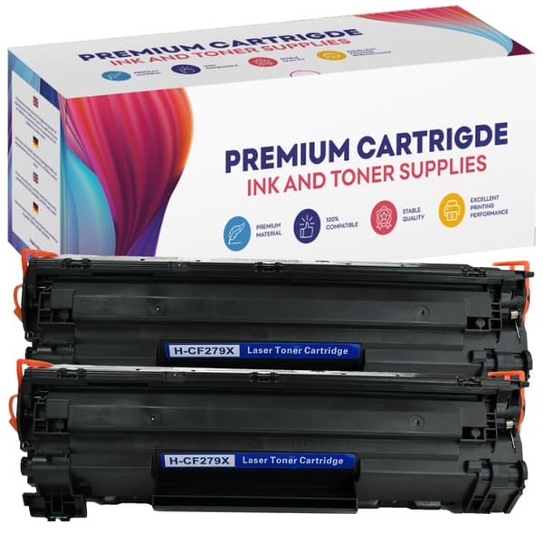 2x toner til HP M12a M12w MFP M26 GP-HCF279x x2