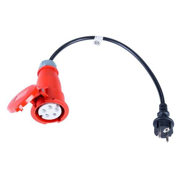 CEE 5-pin / CEE 7/7 16A Schuko Adapteri Akyga AK-SC-E06 50cm EVSE Latauskaapeli