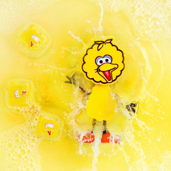 Big Bird Glödande Vatten Sensoriska Kuber Set, Gul, Glo Pals