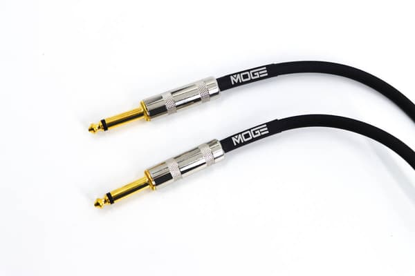 Instrumentkabel Moge MP22-6 Svart