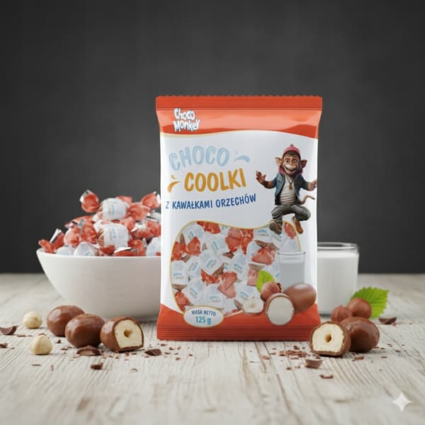 Choco Monkey Choklad-Coolki 125g