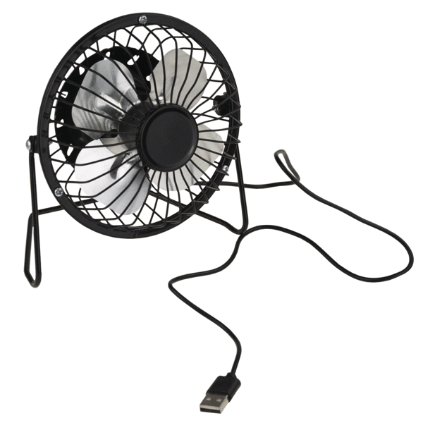 PC74 USB-VENTILATOR STÅENDE METALBORD-SKRIFTVENTILATOR
