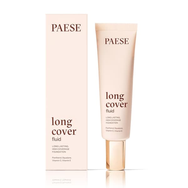 Paese Long Coverage High Coverage Foundation i tub - 0,5W Elfenben 30ml