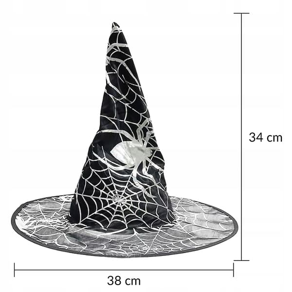Heksehat Halloween Karneval Kostume