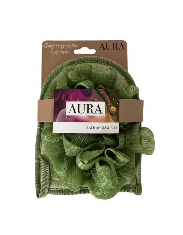 AURA Badesvamp med grøn svamp