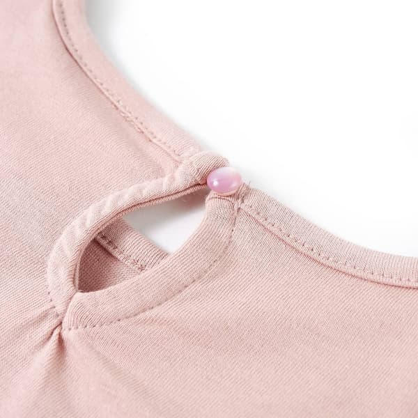 Barn långärmad T-shirt, rosa, 92