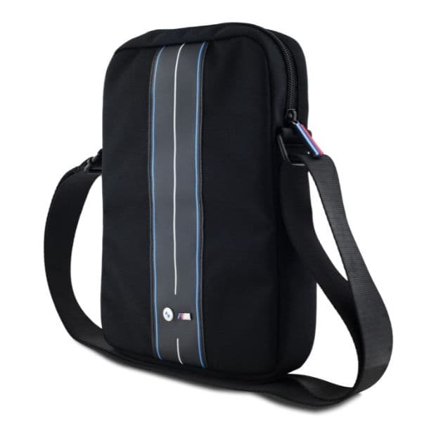 BMW BMTB10COMPVSKL Tablettaske 10" Sort Nylon Blå Stribet