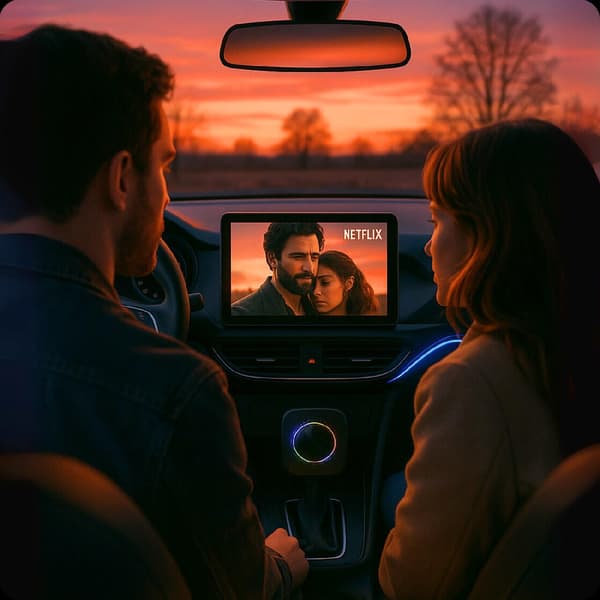 K BOX LED Carplay Android Auto -sovitin