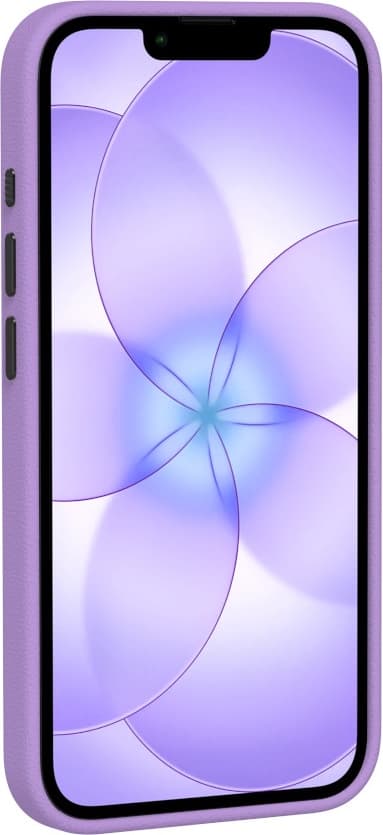 Yaxo Læder Gear Slim Etui til Apple iPhone 17e Neon Violet (YMALGSLCI17E01PR)