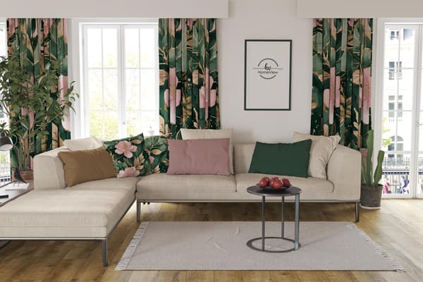 Gardin på tape print 271