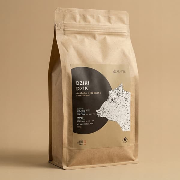 Craftbe Vildsvin Kaffebønner 1kg