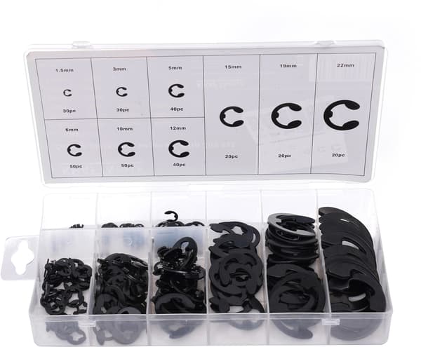 E-clips säkerhetsringar 300 st KD10484