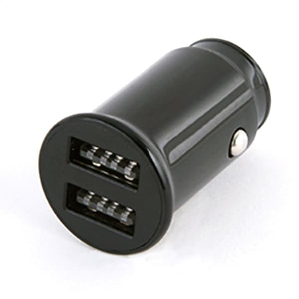 PLATINET BILOPLADER 10W 2x USB 2.1A SORT [44992]