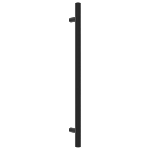 vidaXL skabsgreb 20 stk. sort 224 mm rustfrit stål