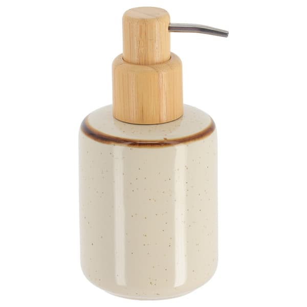 Elva sæbedispenser beige