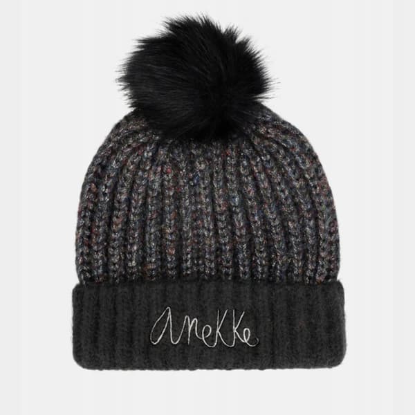 A474 Anekke Core Dreamverse Stickad Mössa med Pompom, Vinter