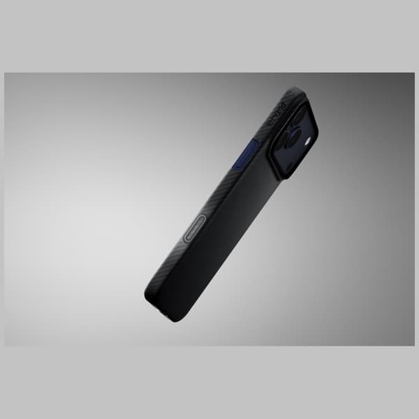 PITAKA Ultratyndt MagSafe-cover til iPhone 17 Pro Max Sort og Grå