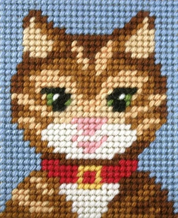 Broderi. Mitt första broderi - Tit