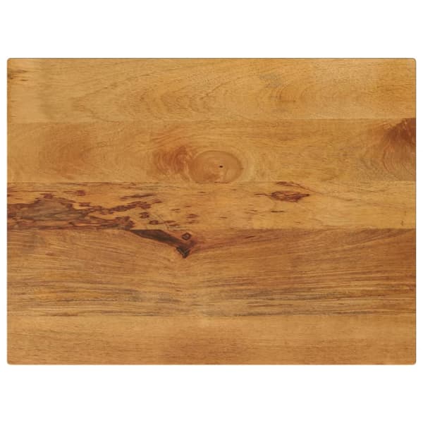 vidaXL bordplade 90x70x3,8 cm rektangulær massiv mangotræ