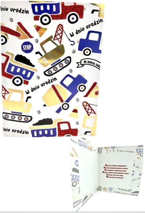 Carnet B6 Kaivinkoneet, autot