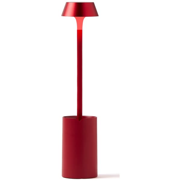 Lexon Mimi LED-läslampa mörkröd