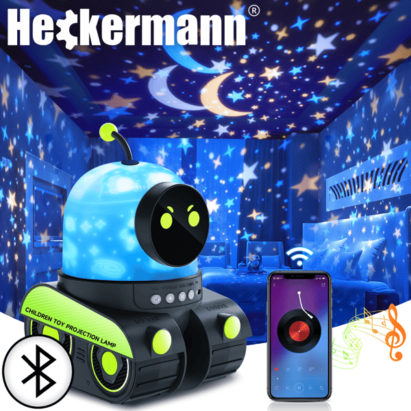 Heckermann WH-E03 Robot LED-stjerneprojektor
