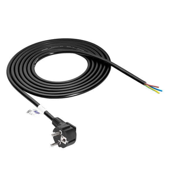 Strømkabel CEE 7/7 AK-OT-01S CU 3x1,5mm² 1,5m