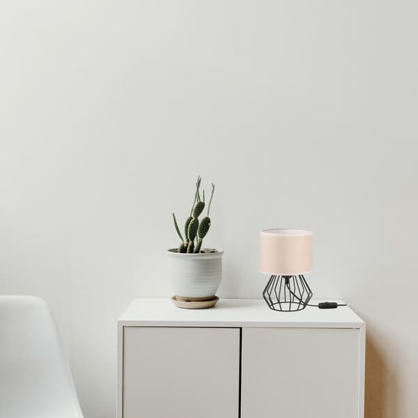 Tornado AMB-lampa, beige sammet