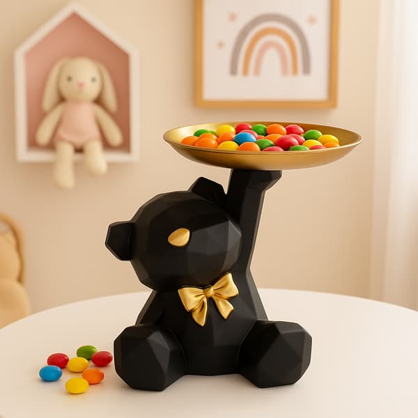 BAMSE MED HVID BAKKE
