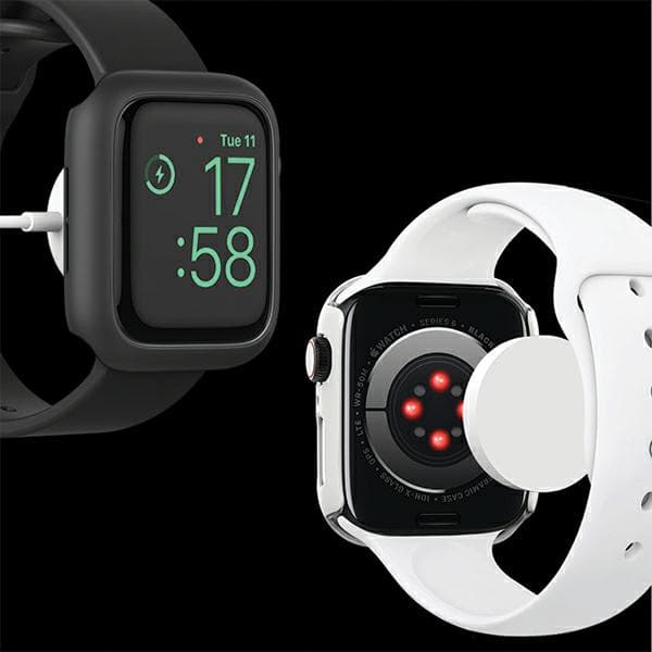 Araree Aero-etui til Apple Watch 44 mm, sort