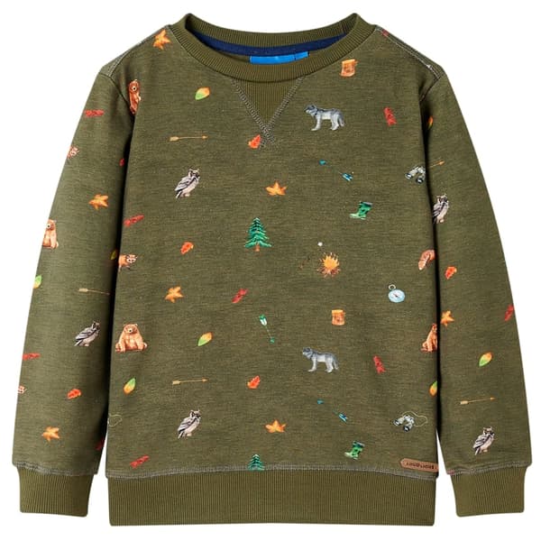 Lasten collegepaita, khaki, 92