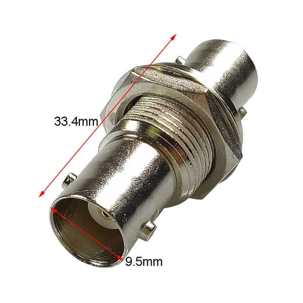 Adapter BNC-stik / BNC-stik TO-hus