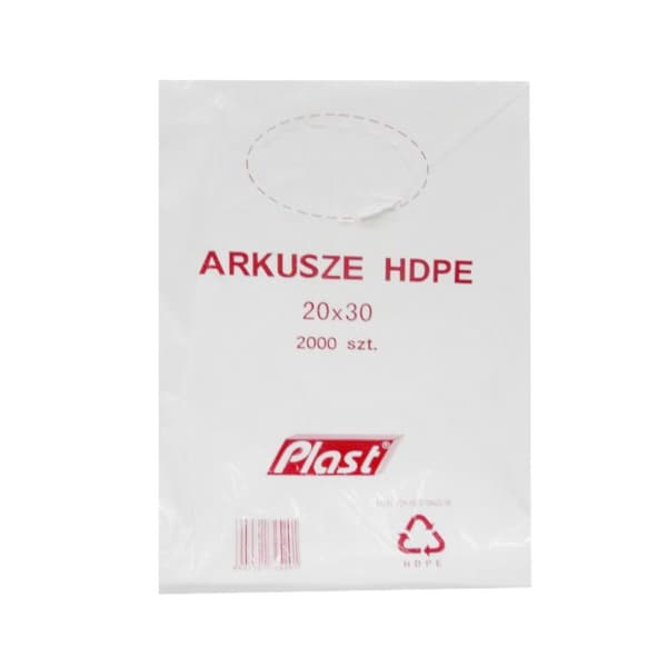 HDPE-levy 20x30cm 2000 kpl