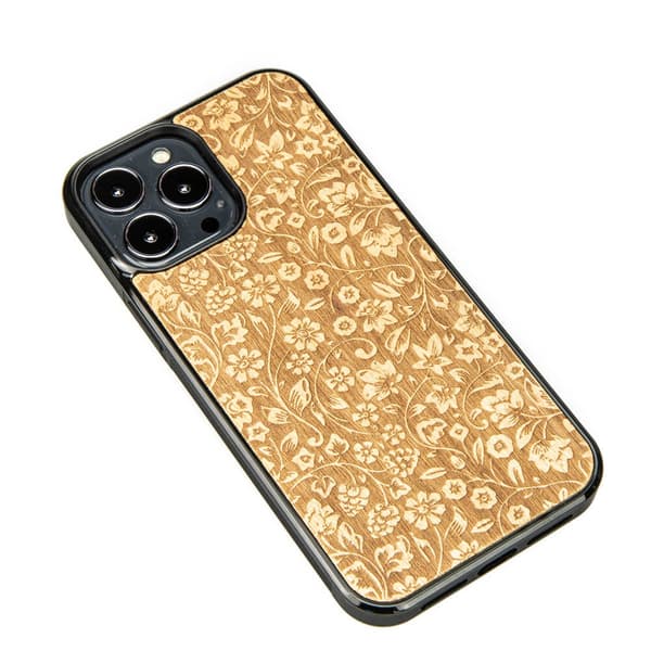 Träskal till iPhone 13 Pro Max VILD BLOMMOR ANIEGRE
