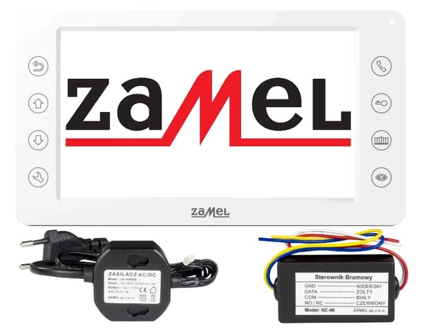 Videomonitor til ZAMEL Gate og Wicket videointercom