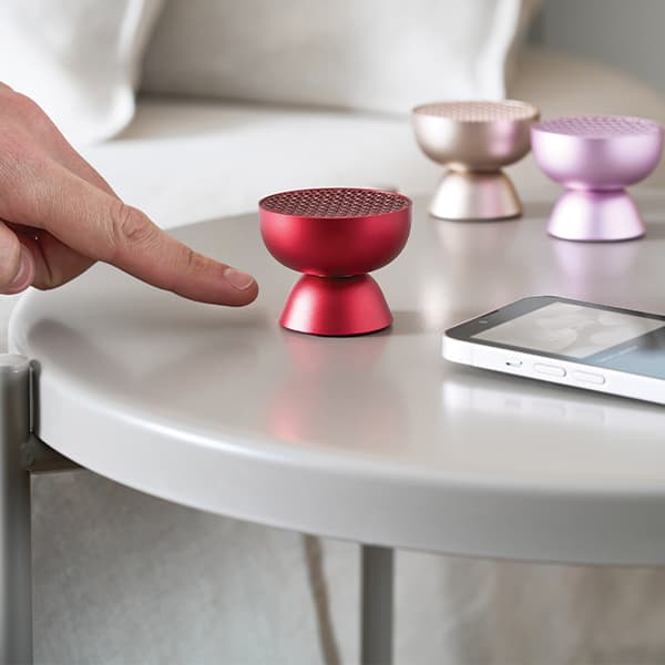 Lexon Tamo Bluetooth-högtalare mörkröd
