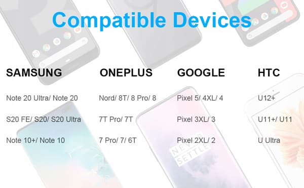 USB C magnetiske hovedtelefoner med etui