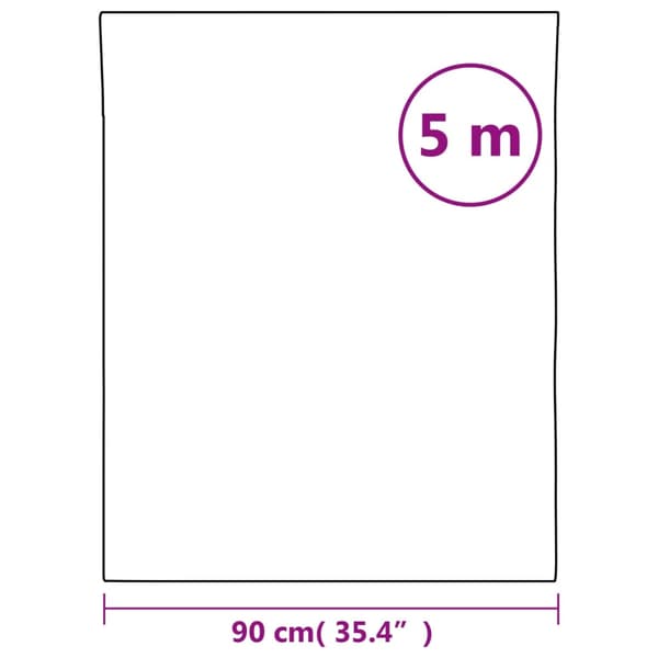vidaXL selvklæbende møbelfiner, marmor sort, 90x500 cm, PVC