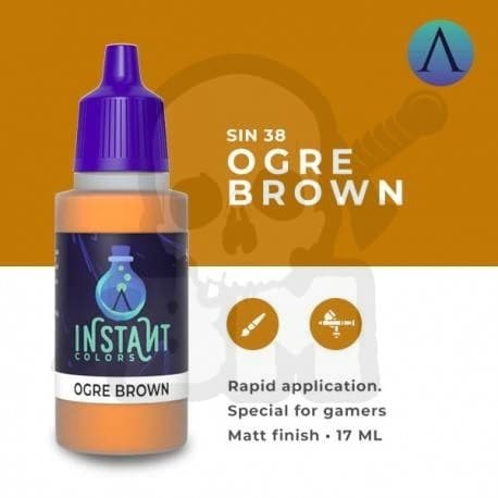 SIN-38 Skalfärg Instant Ogre Brown