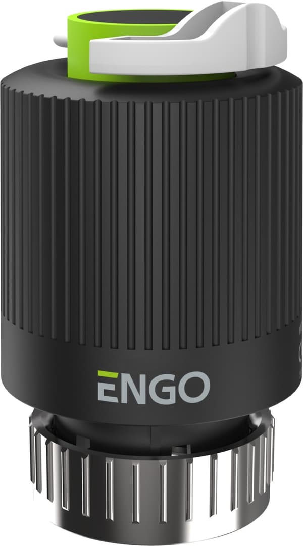 Termoelektrisk aktuator engo E30NC-230, M30x1.5, sort, 230V
