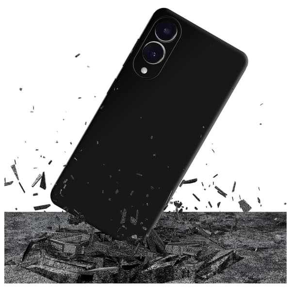 3MK Matt Case Pro för Galaxy S25 Edge Svart