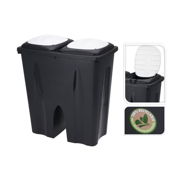 Affaldssorteringsbeholder 2x25L