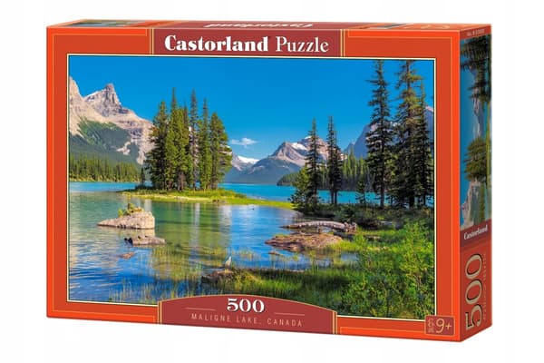 Pussel 500 bitar Maligne Lake, Kanada